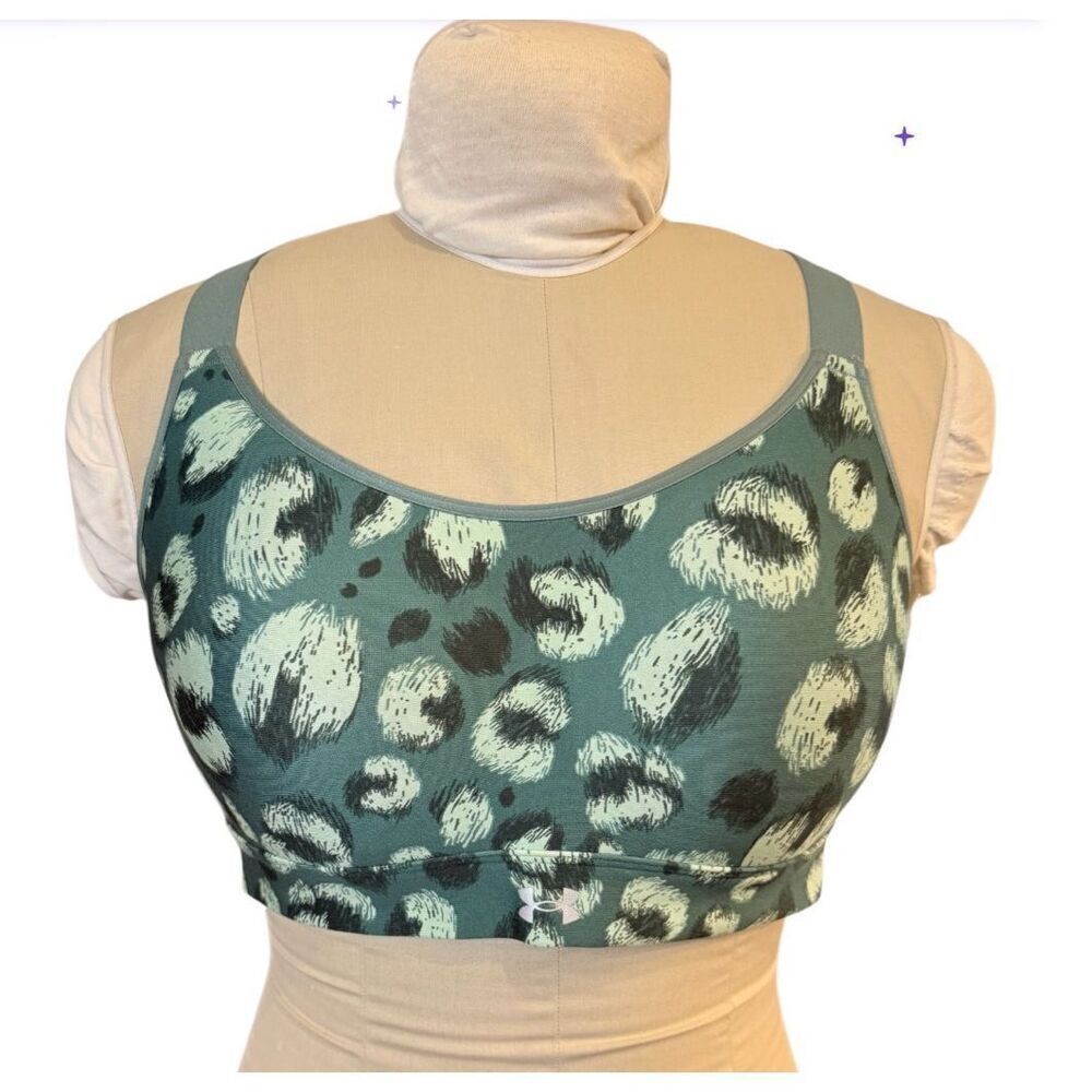 Under Armour Sports Bra XL Adjustable Wide Straps Comfort Active